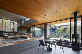 A Modern Japanese House With A Serene