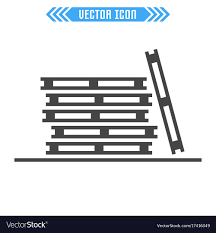Pallets Icon Sign Symbol Royalty Free