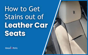 Get Stains Out Of Leather Car Seats