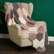 Knitting Patterns Galore Hexagon Blanket