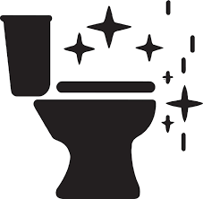Premium Vector Futuristic Toilet Logo