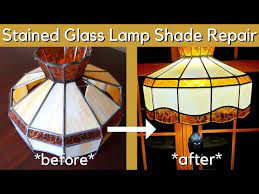 Stained Glass Lamp Shade Repair