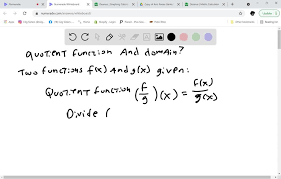 Solved If Equations For Two Functions