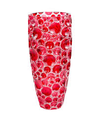 Red Murano Glass Vase Hollywood Fl