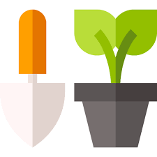 Plant Pot Basic Straight Flat Icon