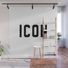 Icon Wall Mural By Quotable Society6