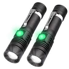 2 rechargeable flashlight led