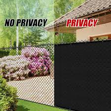 Colourtree 6 Ft X 50 Ft Black Privacy