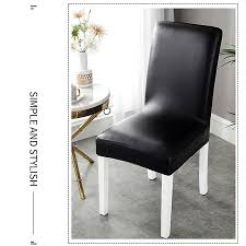 Fashion Chair Cover Stretch Pu Leather