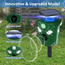 Motion Activated Ultrasonic Animal Repeller