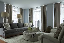 Gray Sofa Contemporary Living Room