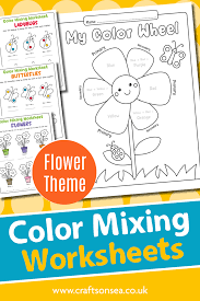 Color Mixing Worksheets Free