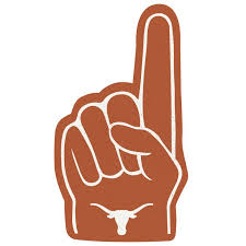 Texas Longhorns Foam Finger