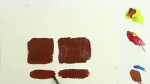 Red Acrylic Painting Colour Packaging