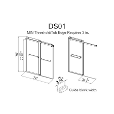 Smooth Sliding Shower Door