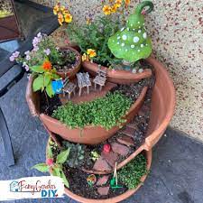 Outdoor Fairy Garden Container Ideas