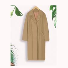 Womens Plus Size Long Wool Coat Long