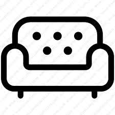 Sofa Vector Icon Inventicons