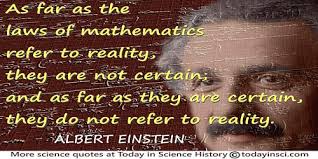 Albert Einstein Quotes On Mathematics