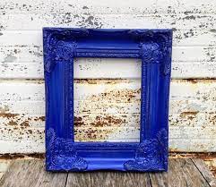 8x10 Ornate Cobalt Blue Frame 8 X 10