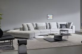 Ever More Angled Sectional Sofa By