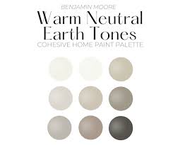 Neutral Earth Tones Paint Palette