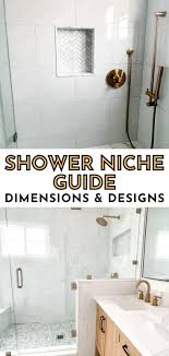 Shower Niche Sizes An In Depth Guide