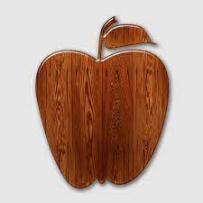 Wood Icon Apple Icon Glossy Facebook