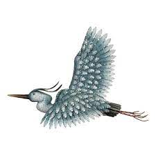 Regal Art Gift Regal Metal Heron Wall Decor