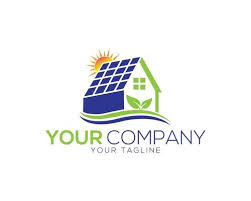 Solar Home Logo Vector Art Icons And