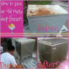 Turn A Rusty Old Deep Freezer Into A