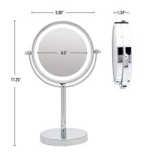 Ovente 4 7 In X 11 8 In Lighted