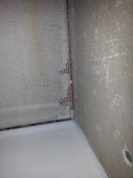 Cement Board In Shower Corners Crumbled