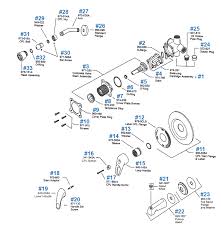 Single Handle Tub Shower Parts