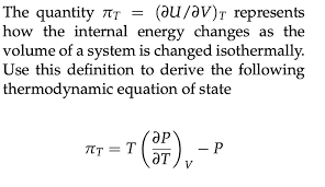 Internal Energy Changes As The Volume