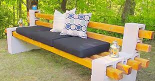 How To Make A Cinder Block Bench