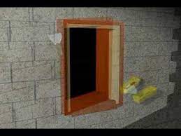 Block Frame Windows In Masonry