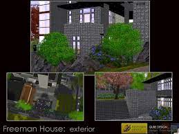 The Sims Resource Freeman House Flw
