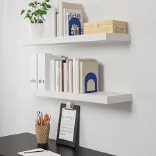 Ikea Lack Wall Shelf White Furniture