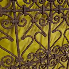 North African Wrought Iron Fence 1800s