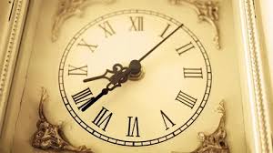 Old Clock Ticking Stock Footage