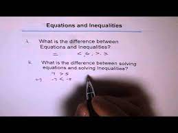 Difference Between Equation And