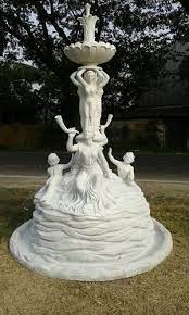 Frp Fountain Statue For Exterior Decor