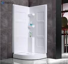 Stalls With Glass Doors Prefab Shower
