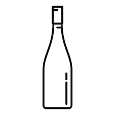 Premium Vector Old Wine Bottle Icon