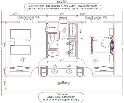 Bathroom Floor Plans Jack And Jill