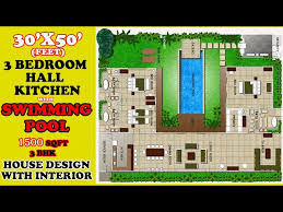 30x50 House Plan 1500 Sqft House