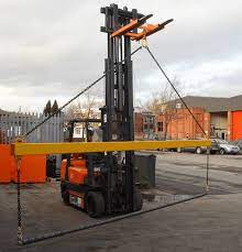 forklift spreader beam attachment