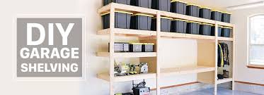Easy Diy Shelves For Your Garage
