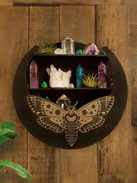 Crystal Display Shelf With Hanging